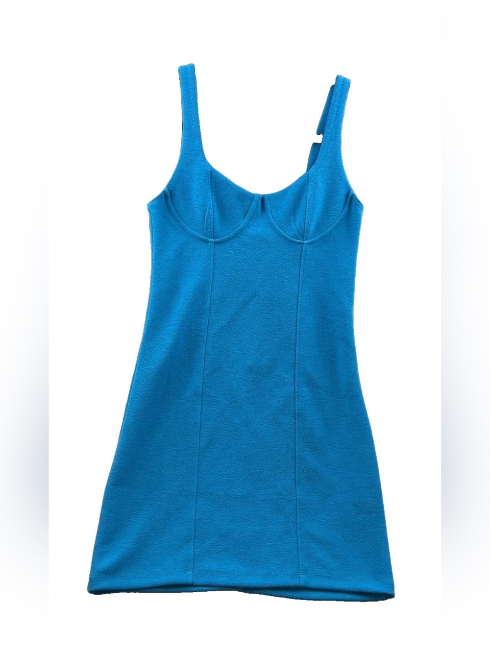 Zara NWT Bodycon Sleeveless Dress Mini Textured Small